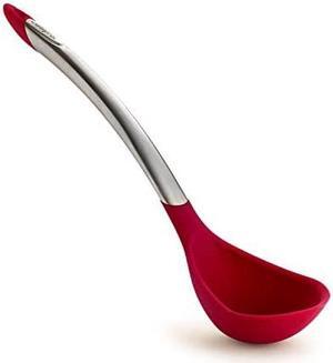Silicone Ladle, 12.25", Red