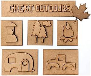 Décor, Shadow Box Kit - Great Outdoors