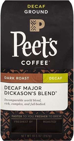 Decaf Major Dickasons Blend Dark Roast Ground Coffee 105 Oz