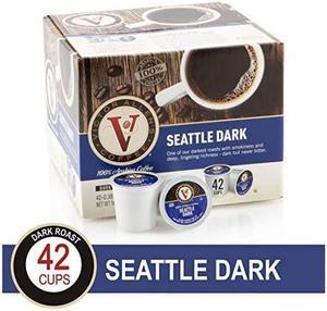 s Coffee Seattle Blend, Dark Roast, 42 Count Single Serve Coffee Pods for Keurig K-Cup Brewers