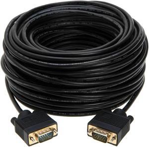 Cables Direct Online 50FT SVGA Monitor Cable, Male to Male 1080P Super VGA Display Cord for PC Projector Laptop TV