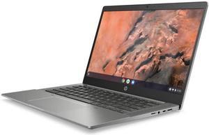 HP Chromebook 14b-na0010nr 14" FHD Touch Laptop AMD Athlon Silver 3050C 2.3 GHz up to 3.2 GHz 4GB DDR4-2666 RAM 64GB eMMC AMD Radeon Graphics Chrome OS - 2W7T5UA - B Grade