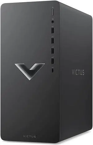 HP Victus 15L TG02-0325M AMD Ryzen 7 5700G 3.8 GHz up to 4.6 GHz 32GB DDR4 1TB PCIe NVMe M.2 SSD AMD Radeon RX 6400 Windows 11 Home Gaming Desktop, Mica Silver - 59A32AV-V124