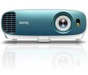 BenQ TK800 4K 3840 x 2160 UHD Projector 3000 ANSI Lumens 10,000:1 1.07 Billion Colors 16:9 240W Lamp Mini Jack, HDMI VGA USB - Teal / White