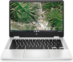 HP Chromebook x360 14a-ca1000ca 14" FHD Touch Intel Celeron N4500 1.1 GHz up to 2.8 GHz Intel UHD Graphics 4GB RAM 128GB eMMC ChromeOS Laptop - 7P950UA