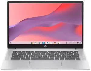 HP Chromebook 14a-nf0002tg 14" Intel Processor N100 up to 3.4 GHz Intel UHD Graphics 4GB RAM 64GB eMMC ChromeOS Laptop, Silver - 9P1T8UA