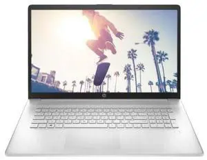 HP 17z-cp200 17.3" HD+ AMD Athlon Gold 7220U 2.4 GHz up to 3.7 GHz 8GB RAM 256GB PCIe NVMe M.2 SSD AMD Radeon Graphics Windows 11 Home Laptop, Silver - 67K39AV-I023