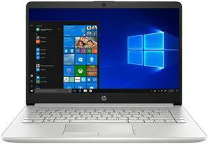 HP 14-dk0072nr 14" AMD Ryzen 5 3500U 2.1 GHz up to 3.7 GHz 8GB DDR4-2400 MHz RAM 256GB PCIe NVMe M.2 SSD AMD Radeon Vega 8 Graphics Windows 10 Home in S mode Laptop - 3C527UA