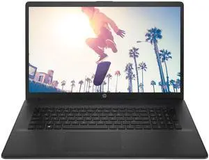 HP 17z-cp200 17.3" HD+ AMD Athlon Gold 7220U 2.4 GHz up to 3.7 GHz 8GB RAM 512GB PCIe NVMe M.2 SSD AMD Radeon Graphics Windows 11 Home Laptop, Black - 67K39AV-I024