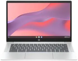 HP Chromebook 14at-nf000 14" FHD IPS Intel Core i3-N305 0.8 GHz up to 3.8 GHz 8GB RAM 256GB SSD Intel UHD Graphics ChromeOS Laptop, Silver - A2MQ2AV-I001