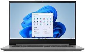 Lenovo IdeaPad 3 17IRU7 17.3" FHD IPS Intel Core i3-1315U 1.2 GHz up to 4.5 GHz 8GB DDR4 512GB SSD Intel UHD Graphics Windows 11 Pro Laptop, Gray - 82X9000FUS-I010