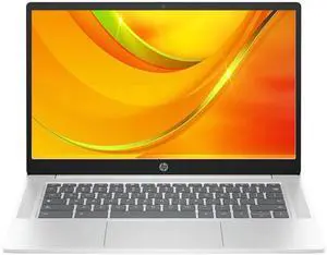 HP Chromebook 14a-nf0000 14" Intel Processor N100 0.7 GHz up to 3.4 GHz 4GB RAM 128GB UFS Intel UHD Graphics ChromeOS Laptop, Silver - A02LJUA-I902