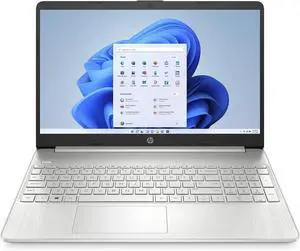 HP 15-dy5048ca 15.6" FHD IPS Intel Core i5-1235U up to 4.4 GHz 16GB DDR4 512GB SSD Intel Iris Xe Windows 11 Home Laptop, Silver - 9Q764UA