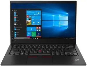 Lenovo ThinkPad X1 Carbon 7th Gen 14" FHD IPS Intel Core i7-8665U 1.90 GHz up to 4.80 GHz 16GB DDR4 256GB SSD Intel UHD Graphics Backlit KB, Windows 11 Pro Laptop Black - 20QES8VE00-I302