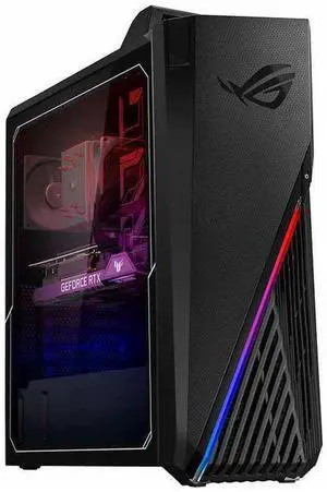 ASUS ROG Strix GT15 G15 Intel Core i7-12700 2.1 GHz up to up to 4.9 GHz 32GB DDR4 1TB SSD NVIDIA GeForce RTX 3070 Windows 11 Home Gaming Desktop, Black - G15CF-IS778