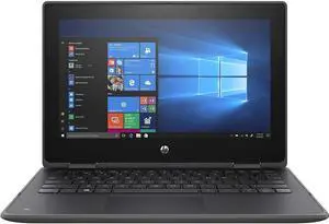 HP ProBook x360 11 G6 EE 11.6" Touchscreen Intel Core i5-10210Y 1 GHz up to 4 GHz 8 GB 128 GB SSD Intel UHD Graphics Windows 11 Pro Laptop, Black, Minor Scratches - 7QT12AV-I001