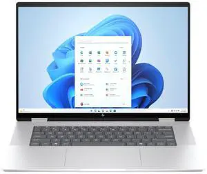 HP Envy x360 16-ac0008ca 16" WUXGA Touch Intel Ultra 7 155U 1.7 GHz up to 4.8 GHz 16 GB 1 TB SSD Intel Graphics Windows 11 Home Laptop, Silver, Minor Scratches and Dents - 9W3E0UA