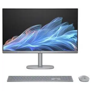 HP OmniStudio X 27-CS0000 27" FHD IPS Intel Core Ultra 7 155H 1.4 GHz up to 4.8 GHz 32GB DDR5 1TB SSD Intel Arc Graphics Windows 11 Home All-in-One Desktop, Gray - 9T0C4AV-V003