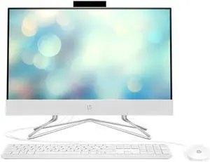 HP 22-DD2000NH 21.5" FHD Intel Celeron J4025 2.00 GHz up to 2.90 GHz 16GB DDR4-2400 512GB NVMe M.2 SSD Intel UHD Graphics 600 Windows 11 Home All-in-One Desktop, White - 6V334EA