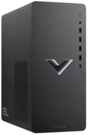 HP Victus 15L TG02-1000 Intel Core i5-13400 1.80 GHz up to 4.6 GHz 16 GB DDR4 512 GB SSD NVIDIA GeForce RTX 4060 Windows 11 Home Gaming Desktop, Gray, Minor Scratches and Dents - 6V9T6AV-V084