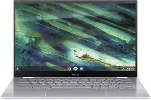 ASUS Chromebook Flip C436FA 14" FHD Intel Core i5-10210U 1.60 GHz up to 4.20 GHz 16GB RAM 512GB SSD Intel UHD Graphics ChromeOS, White - C436FA-YZ599T-W-S