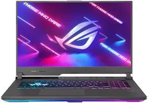 ASUS ROG Strix G17 17.3" FHD IPS AMD Ryzen 7 6800H 3.2 GHz up to 4.7 GHz 16GB DDR5 512GB SSD NVIDIA GeForce RTX 3050 Windows 11 Home Gaming Laptop, Eclipse Gray - G713RC-RS73