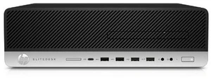 HP EliteDesk 800 G4 SFF Intel Core i5-8500 3.0 GHz up to 4.1 GHz 8GB DDR4 256GB SSD Intel UHD Graphics 630 Windows 10 Pro Desktop, Black, Minor Scratches and Dents - 4DP54UT HP EliteDesk 800 G4 SFF Intel Core i5-8500 3.0 GHz up to 4.1 GHz 8GB DDR4 256GB SSD Intel UHD Graphics 630 Windows 10 Pro Desktop, Black, Minor Scratches and Dents - 4DP54UT