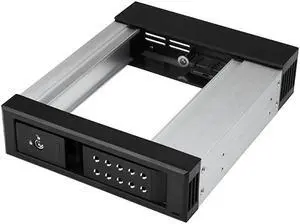 com 525 to 35 Trayless Hard Drive Hot Swap Bay Removable Hard Drive Bay for 35 SATASAS Drives Aluminum HSB1SATSASBA