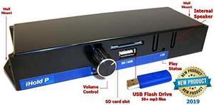 P USBSD On Hold Music Player mp3 Music Message on Hold Player for all PBX KSU or key system telephones or any phone with audio input connector
