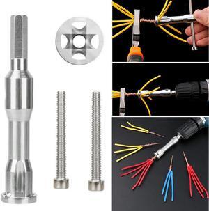 Cable Connector Peeling Wire Twisting Tool Stripping Doubling Manual or Electric