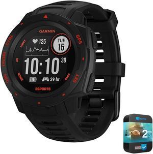 Instinct E-Sports Edition Smartwatch, Black Lava + 2 YR Extended Warranty