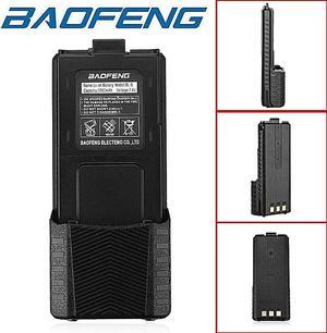 Pofung BL-5L 3800Ah 7.4V Extended Li-Ion Battery for UV-5R Radio Black