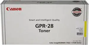 Canon GPR-28 Yellow Toner Cartridge For Color imageRUNNER C1022 Printer