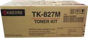 Kyocera TK827M Toner 7 000 Page-Yield Magenta