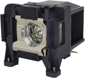 Jaspertronics OEM Lamp & Housing for the Epson Home Cinema 5040UB Projector with Ushio bulb inside - 240 Day Warranty