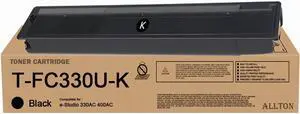 T-FC330UK Toner TFC330U T-FC330U Black Toner Cartridge T-FC330UK T-FC330U-K Toner Cartridge Replacement for Toshiba E-Studio 330AC E-Studio 400AC Printers(1-Pack)