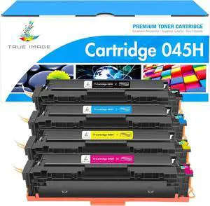 045H 045 Toner Cartridges Compatible Replacement for Canon 045 045H CRG-045 CRG-045H Toner Cartridge for Canon Color ImageCLASS MF634Cdw MF632Cdw LBP612Cdw MF632 LBP612 Printer Ink (BCYM, 4 Pack)