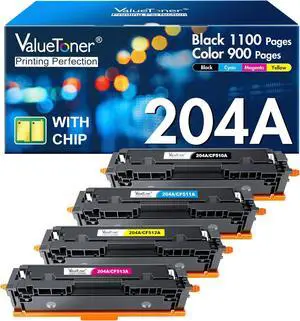414A 414X Toner Cartridges 4 Pack MFP M479fdw Compatible Replacment for HP 414A for HP Color Laserjet Pro MFP M479fdw M479fdn M479dw M454dw M454dn M479dn Printer Ink (Black Cyan Yellow Magenta)