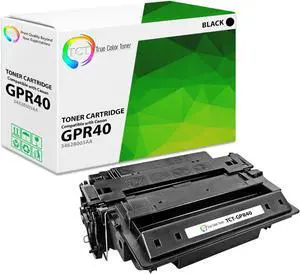 TCT GPR40 Toner Cartridge - Compatible Replacement for Canon GPR-40 3482B005AA Black Works with ImageRunner LBP3560 LBP3580 Printers (12,500 Pages)