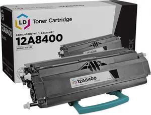 LD Remanufactured Toner Cartridge Replacement for Lexmark 12A8400 High Yield (Black) Compatible with Lexmark E232 E232t E332n E332tn E332 E240 E230 E234 E234n E234tn E240n E240t