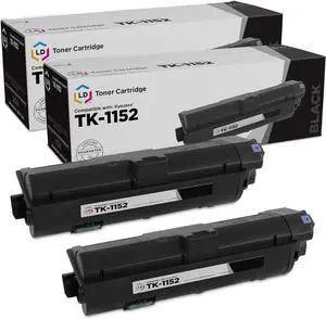 LD Products Compatible Toner Cartridge Replacements for Kyocera TK-1152 1T02RV0US0 (Black, 2-Pack) Compatible with The Following Kyocera Printer Model M Series M2635dw