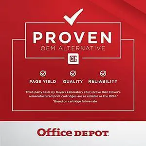 Office Depot® - Reman Toner - HP 90a Reman Black Toner Cartridge - HP 90A Remanufactured Black Toner Cartridge - 14.7" x