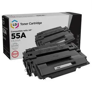 LD Products Remanufactured Replacement for HP 55A CE255A MICR Toner Cartridge for Laserjet P3015 P3015dn P3015x HP Laserjet Pro 500 MFP M521dn M521dw M521 M525 Toner Printer (Standard Yield, Black)