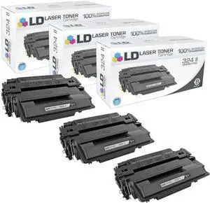 LD Products Compatible Toner Cartridge Replacement for Canon 324 II 3482B013AA High Yield (Black, 3 Cartridge Pack) Compatible with ImageClass LBP6780dn MF515dw