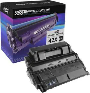 SPEEDYINKS MICR Toner Cartridge Replacement for HP 42X High Yield (Black) for HP Laserjet / Multifunction Printers 4250, 4250tn, 4350n, 4250dtn, 4350, 4350tn, 4250dtnsl, 4350dtn, 4250n, 4350dtnsl