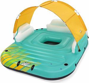 43407E Hydro Force Sunny 5 Person Iatable Flong Island Lounge Raft