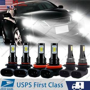 For  IS250 IS350 2006 2007 2008 2009 6x LED Headlights kit + LED Fog lights