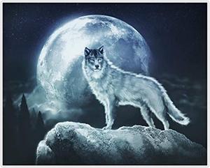 Wolf Sticker Outdoor Rated Vinyl Sticker Decal For Windows, Bumpers, Laptops Or Crafts 5"