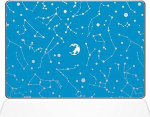 Constellations Vinyl Sticker, 13" Macbook Pro (2015 & Older Models), Light Blue (1384-Mac-13P-Lb)