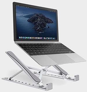 Quality Laptop Stand,Portable Foldabele Aluminum Adjustable Solid Desktop Tablet Holder Up To 15-In Laptops Stand For Macbook Air Pro,Dell Xps, Hp,Lenovo,Asus Transformer, Etc.With A Carry Bag